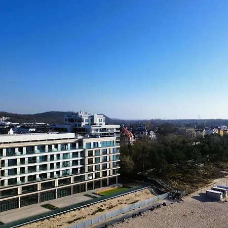 アパート The View Baltic Infinity ミエンジズドロイェ